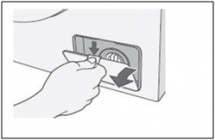 Làm thế nào để mở khóa cửa / thoát nước máy giặt trong trường hợp khẩn cấp