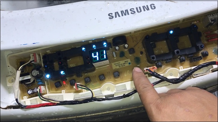 Máy Giặt Samsung Inverter Lỗi Bo Mạch