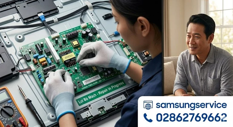 Tivi Samsung lỗi mainboard