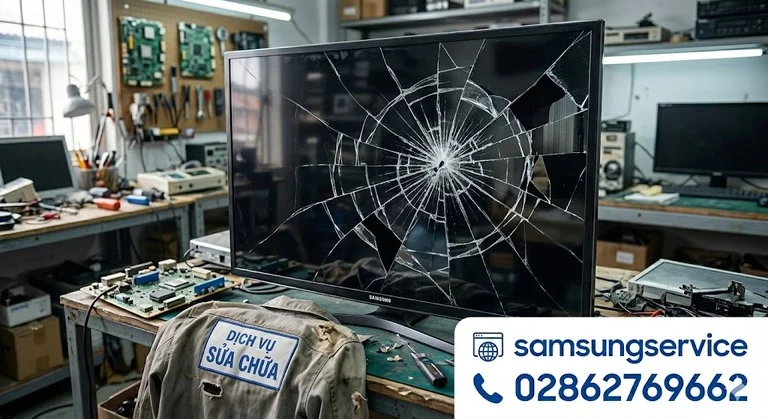 Tivi Samsung lỗi panel