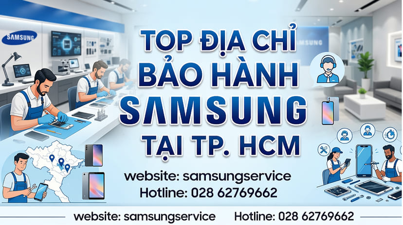 Bảo hành Samsung tại TPHCM hỗ trợ kiểm tra tivi và tủ lạnh tận nhà nhanh chóng