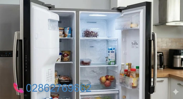 Tủ lạnh Samsung Side by Side ngăn mát đóng tuyết