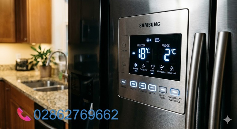 Tủ Lạnh Samsung Side By Side Nháy Đèn Bảng Điều Khiển