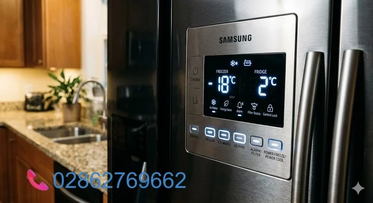 Tủ lạnh Samsung Side by Side nháy đèn bảng điều khiển